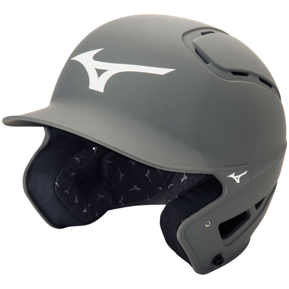 Mizuno Junior B6 Baseball Batting Helmet, Grey
