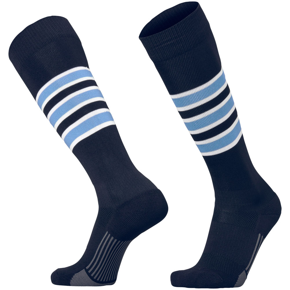 Chaussettes de softball RIP-IT à hauteur du genou XS/S Écarlate
