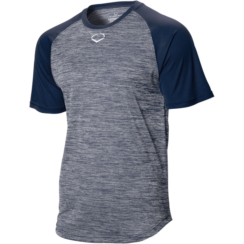 Evoshield Men's Heather Tech Baseball T-Shirt