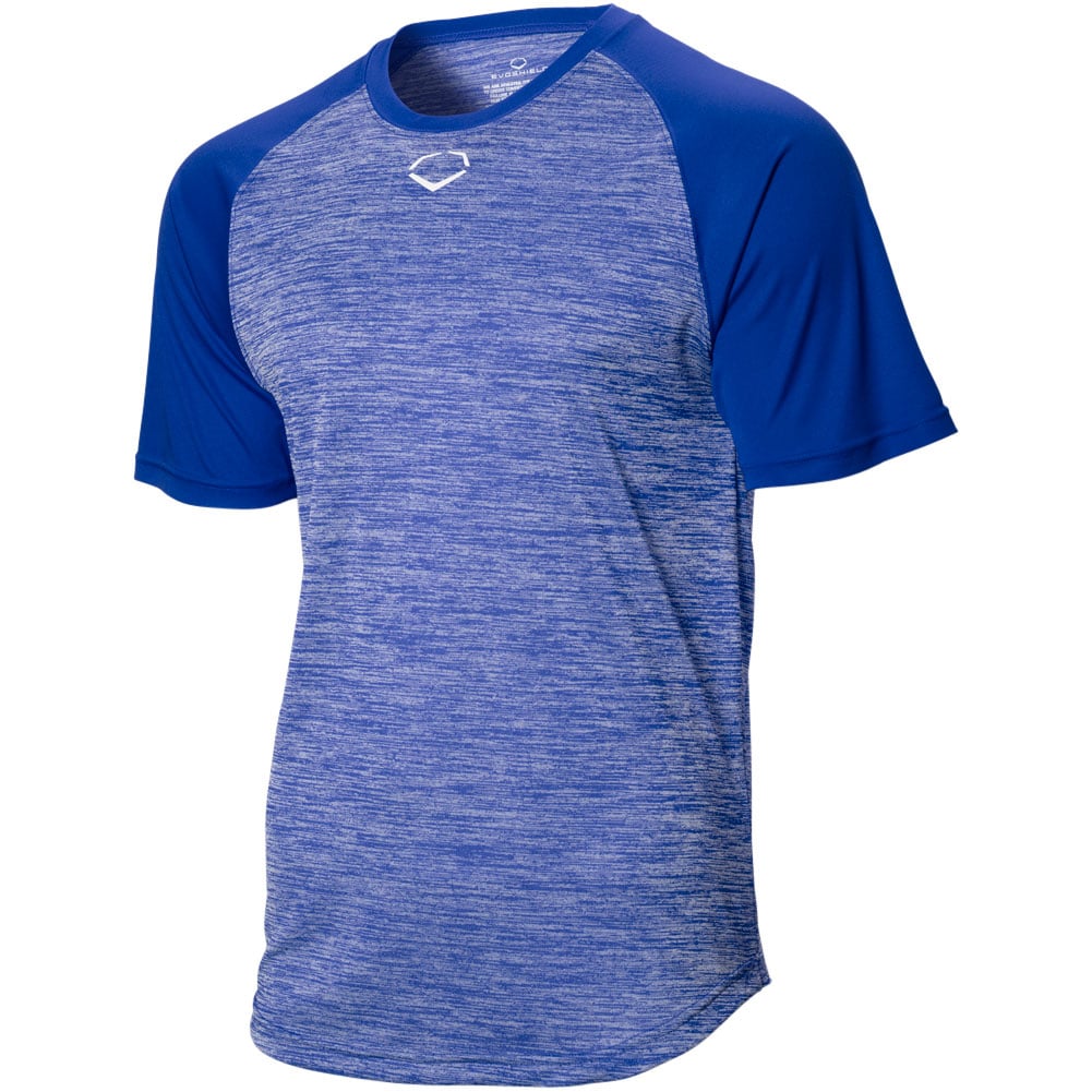 EvoShield Men's E304 Performance Short Sleeve T-Shirt | Blue | Size: Medium