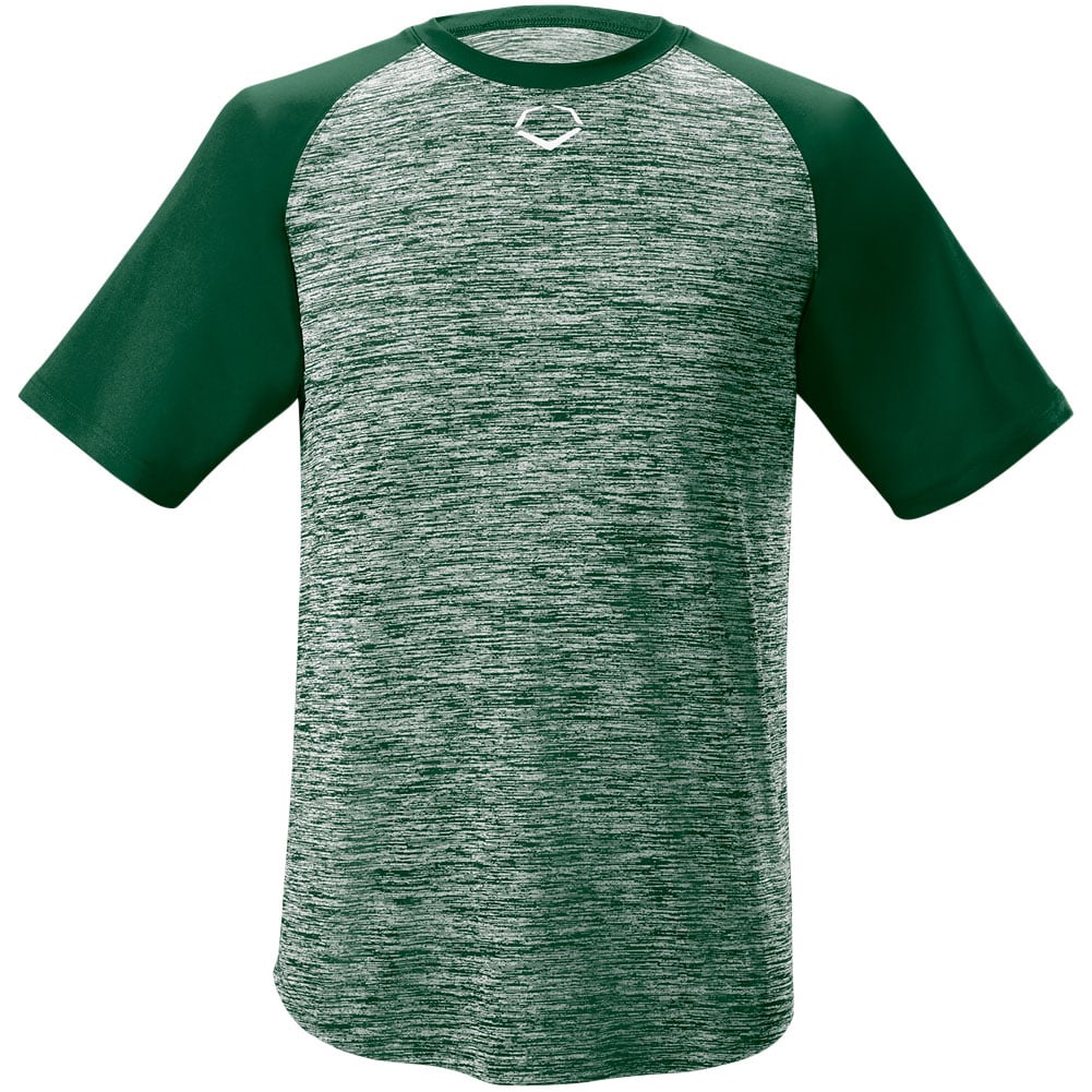 EvoShield Men's E304 Performance Short Sleeve T-Shirt | Green | Size: 3XL