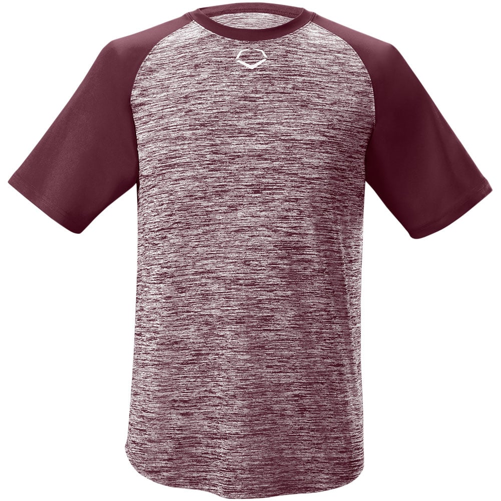 EvoShield Men's E304 Performance Short Sleeve T-Shirt | Red | Size: Medium
