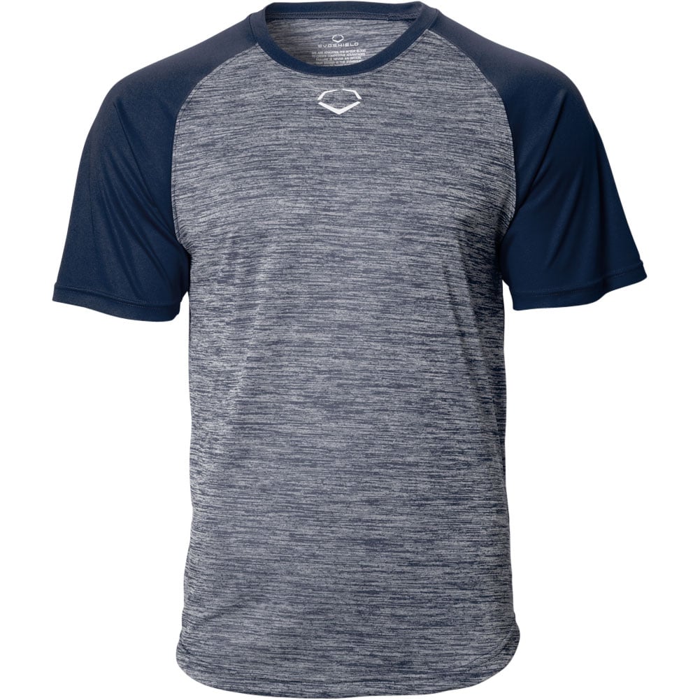 EvoShield Men's E304 Performance Short Sleeve T-Shirt | Blue | Size: Medium
