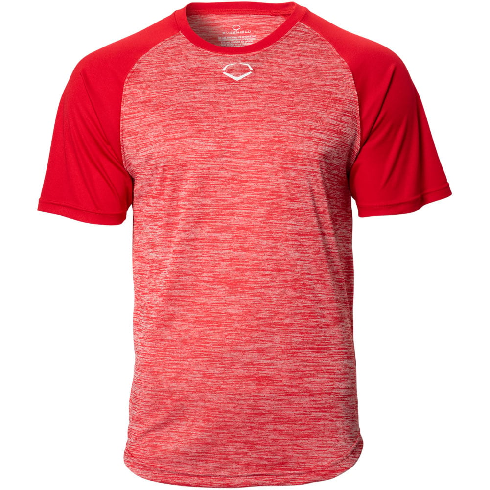 EvoShield Men's E304 Performance Short Sleeve T-Shirt | Red | Size: Small