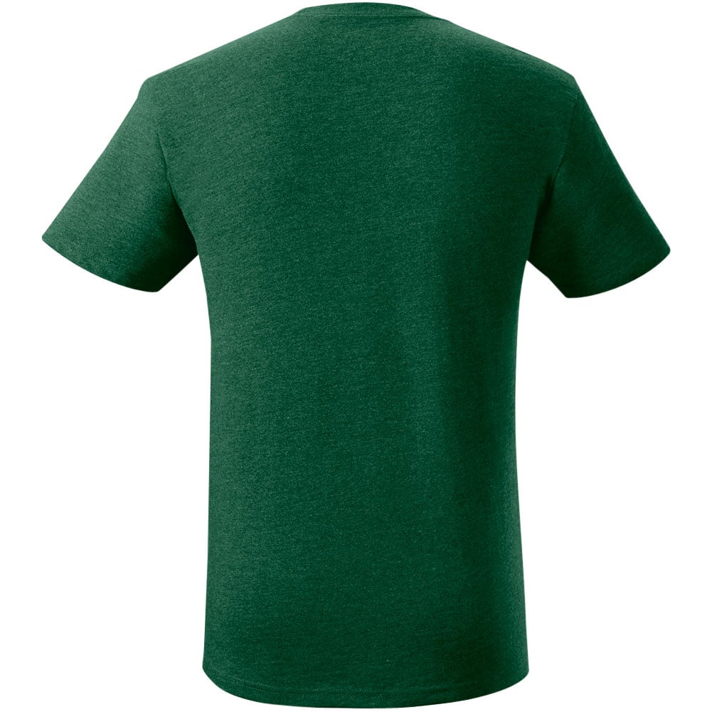 EvoShield Men's Heather Short Sleeve T-Shirt | Green | Size: Medium | Cotton