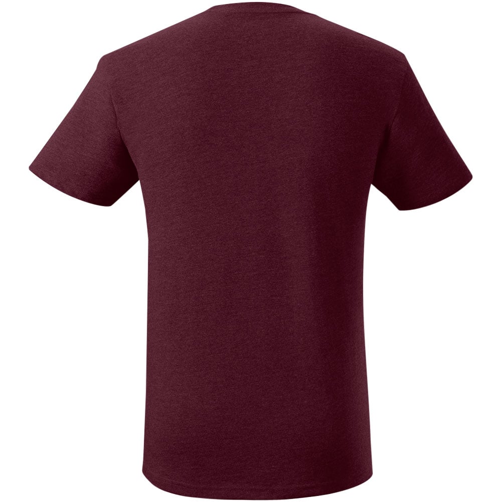 EvoShield Men's Heather Short Sleeve T-Shirt | Red | Size: Large | Cotton