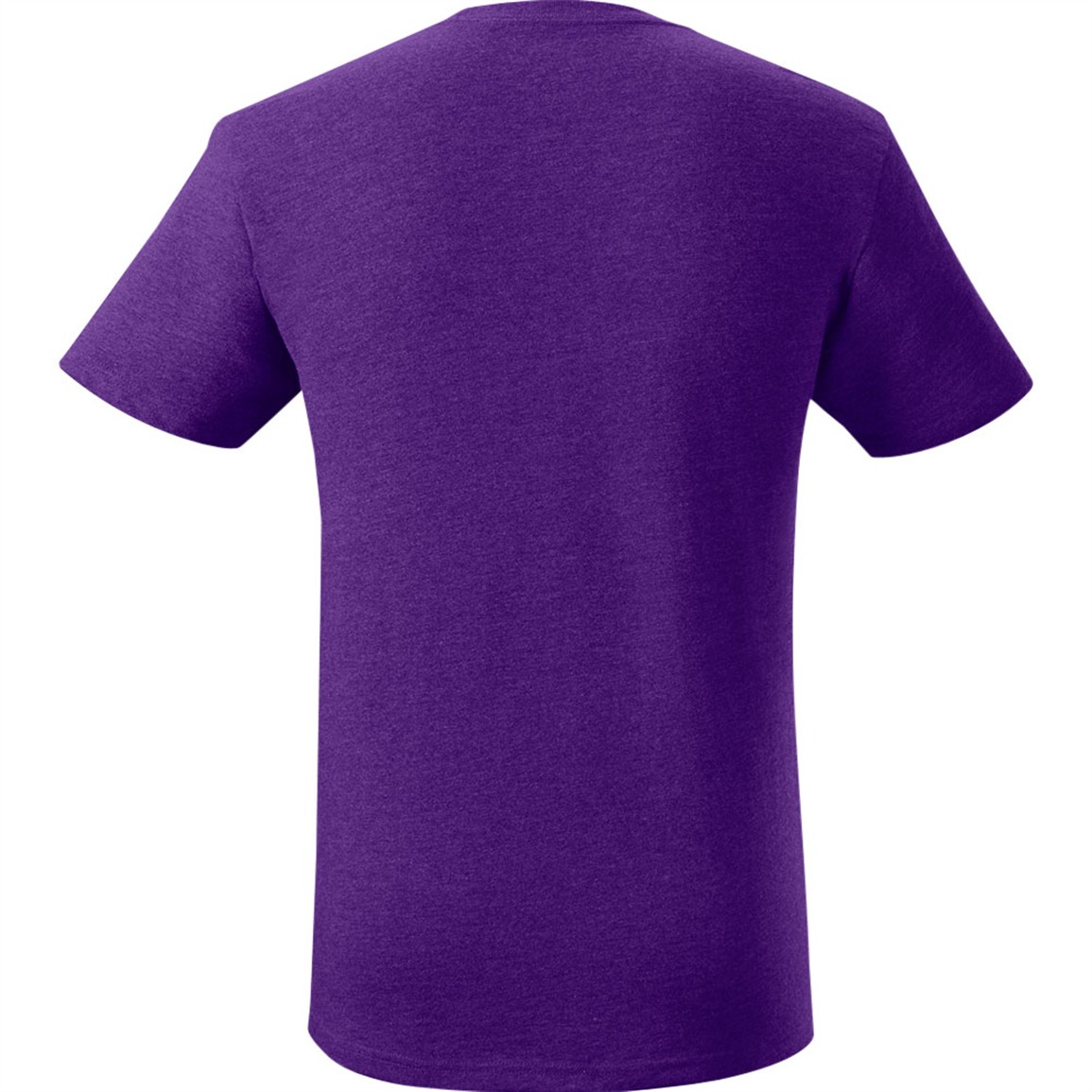 EvoShield Youth Heather Short Sleeve T-Shirt | Purple | Size: Small | Cotton