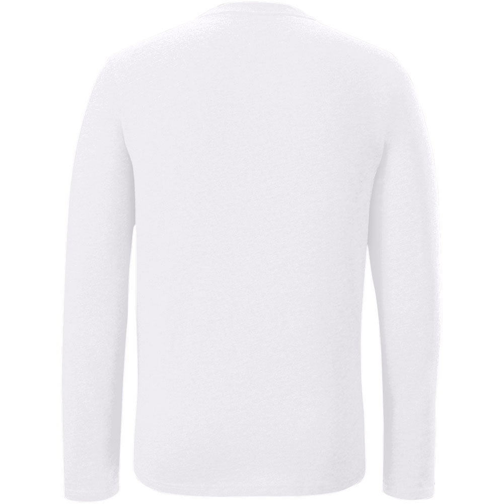 EvoShield Men's Heather Long Sleeve T-Shirt | White | Size: XL | Cotton