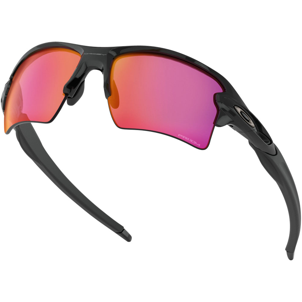 Oakley Flak 2.0 XL Sunglasses w/Prizm Field Lens (Black Frame, Red Lenses)