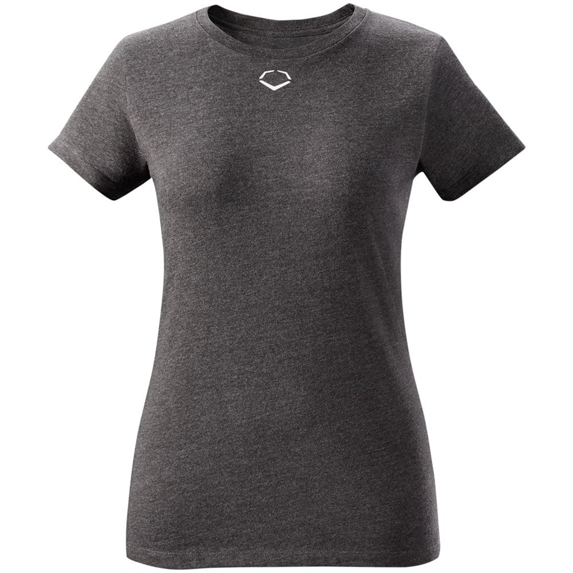 EvoShield Women's Heather Short Sleeve T-Shirt | Grey | Size: 2XL | Cotton