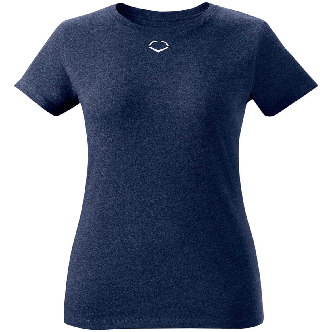 EvoShield Women's Heather Short Sleeve T-Shirt | Blue | Size: 2XL | Cotton
