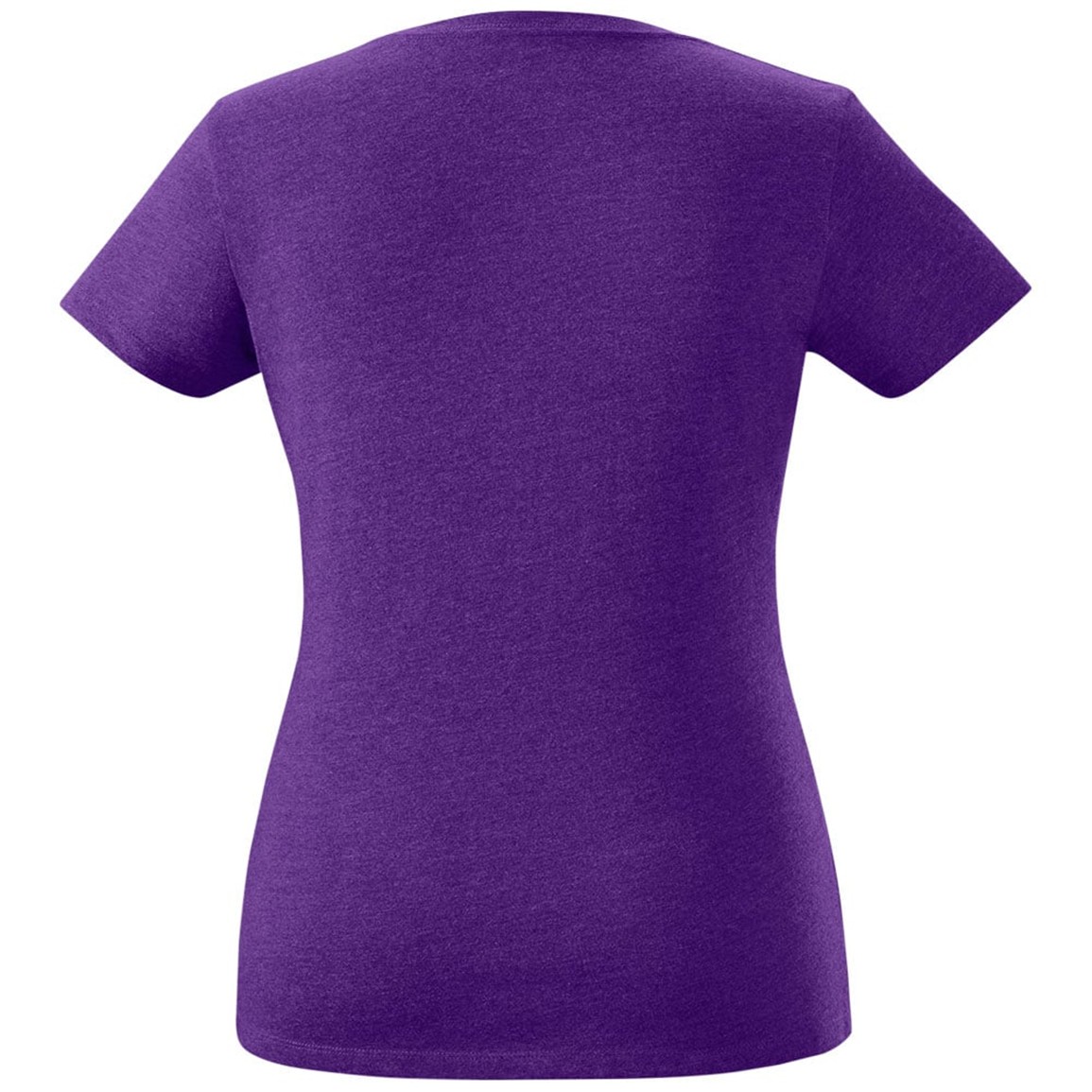 EvoShield Women's Heather Short Sleeve T-Shirt | Purple | Size: Large | Cotton