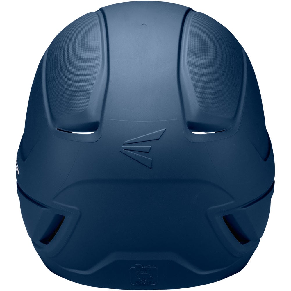 Easton Alpha Matte Helmet — side view, navy