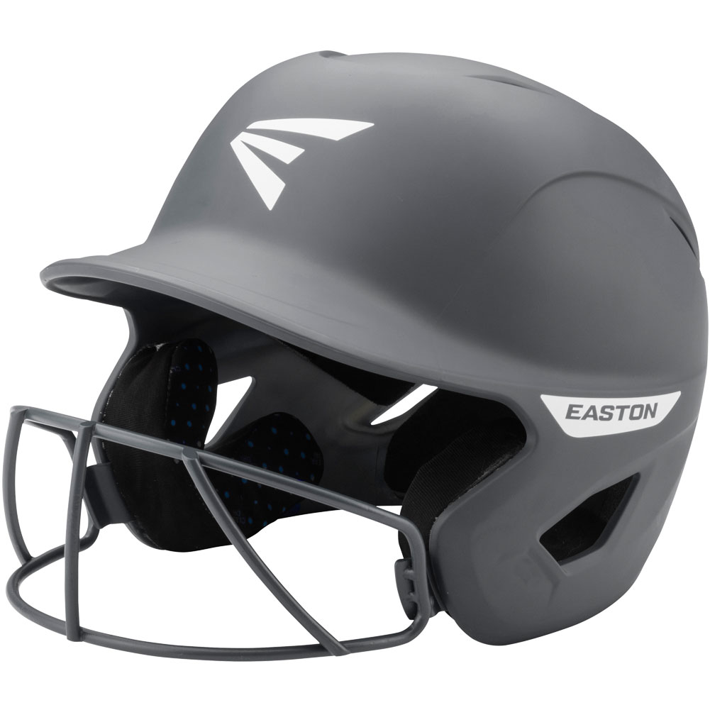 Easton Ghost Youth Matte Softball Batting Helmet, Kids, XS/S, Charcoal