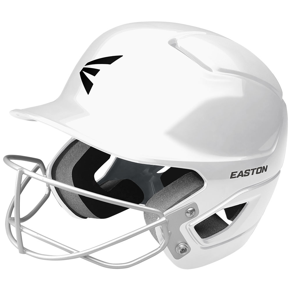 Easton Alpha Solid with Softball Mask Helmet | Softball Helmet
