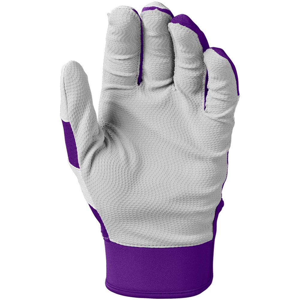 EvoShield SRZ-1™ Adult Batting Gloves | Purple | Size: Small | Mesh/Synthetic