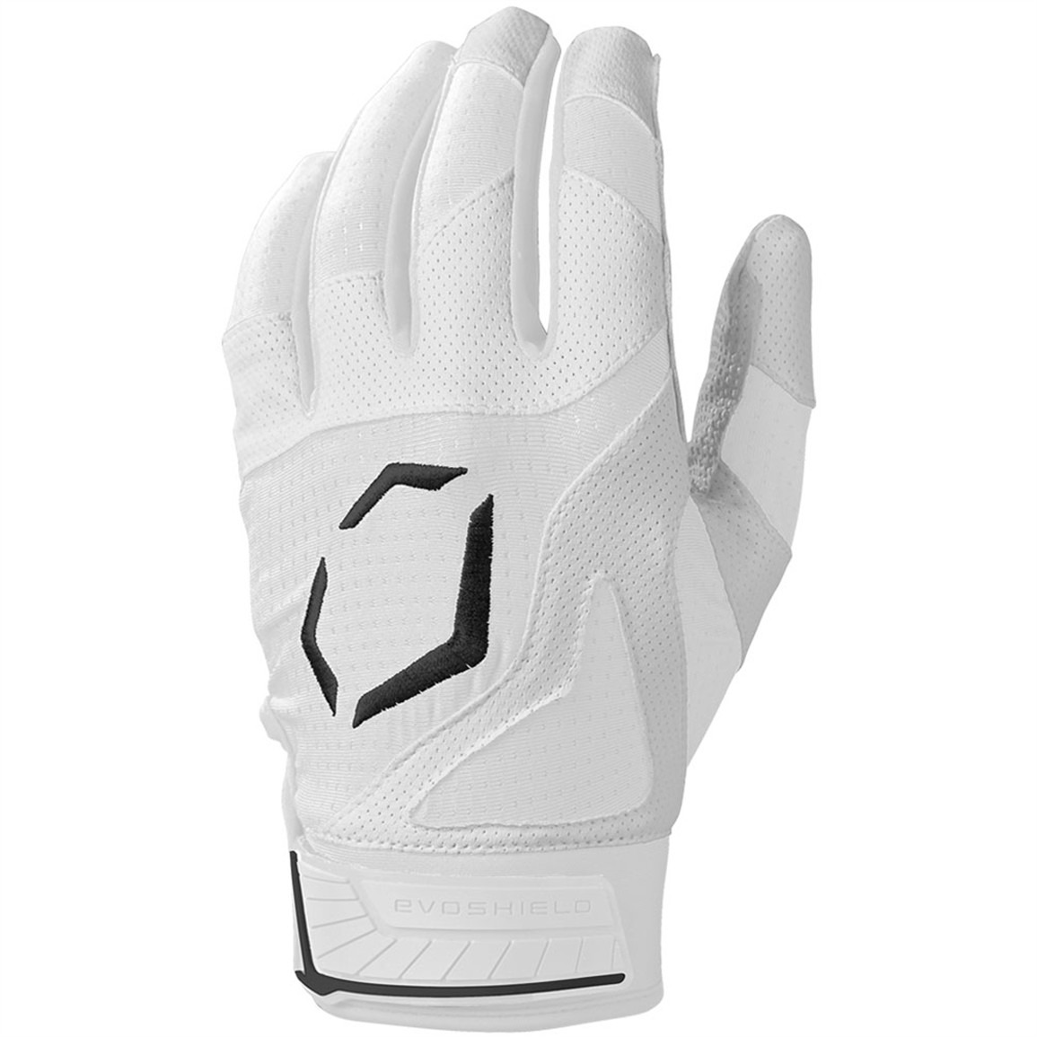 EvoShield SRZ-1™ Youth Batting Gloves | White | Size: Youth Large | Mesh/Synthetic