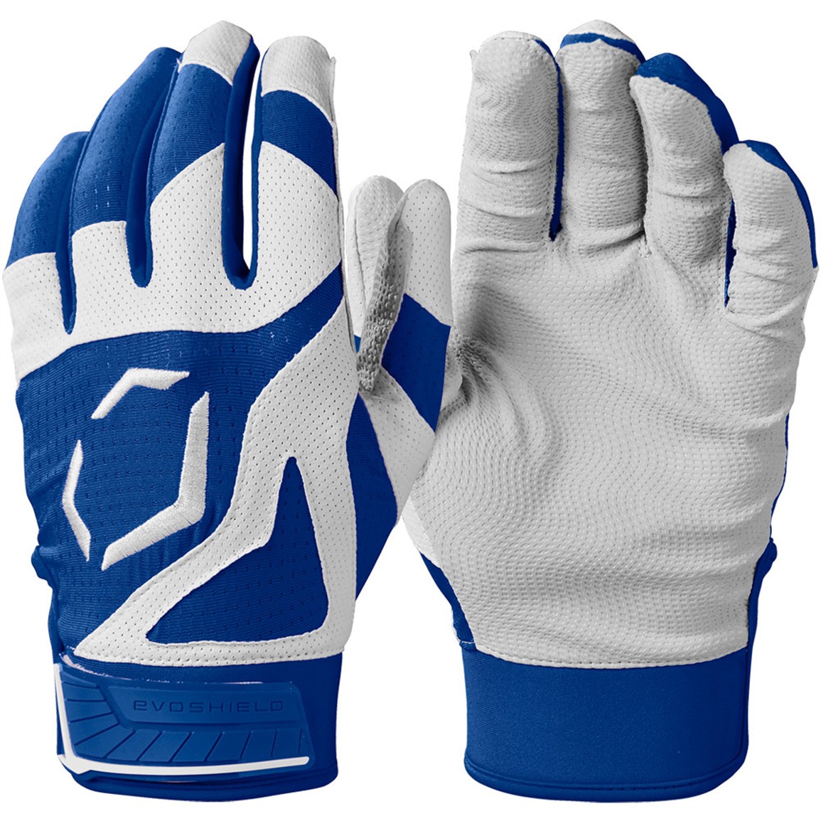 EvoShield SRZ-1™ Youth Batting Gloves | Blue | Size: Youth Small | Mesh/Synthetic