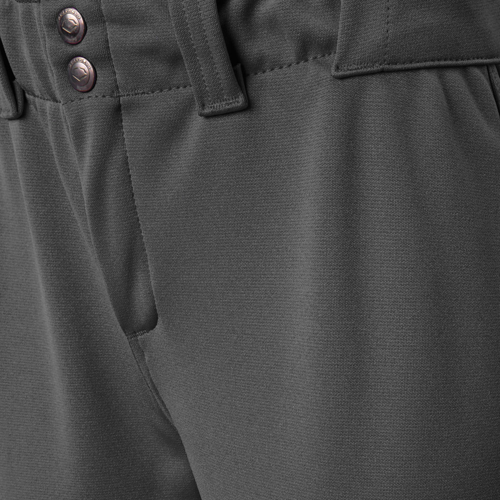 EvoShield Women's Standout High Rise Softball Pants, Medium, Charcoal