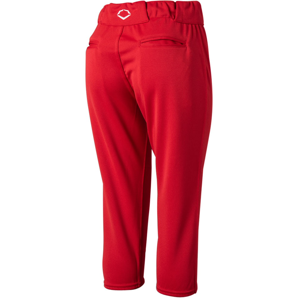 EvoShield Women's Standout High Rise Softball Pants, XL, Scarlet