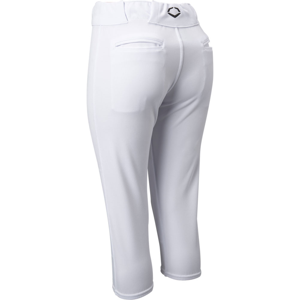 EvoShield Women's Standout High Rise Softball Pants, Small, Team White