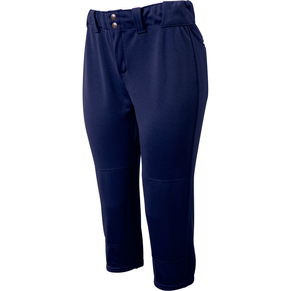 EvoShield Women's Standout High Rise Softball Pants, Medium, Navy
