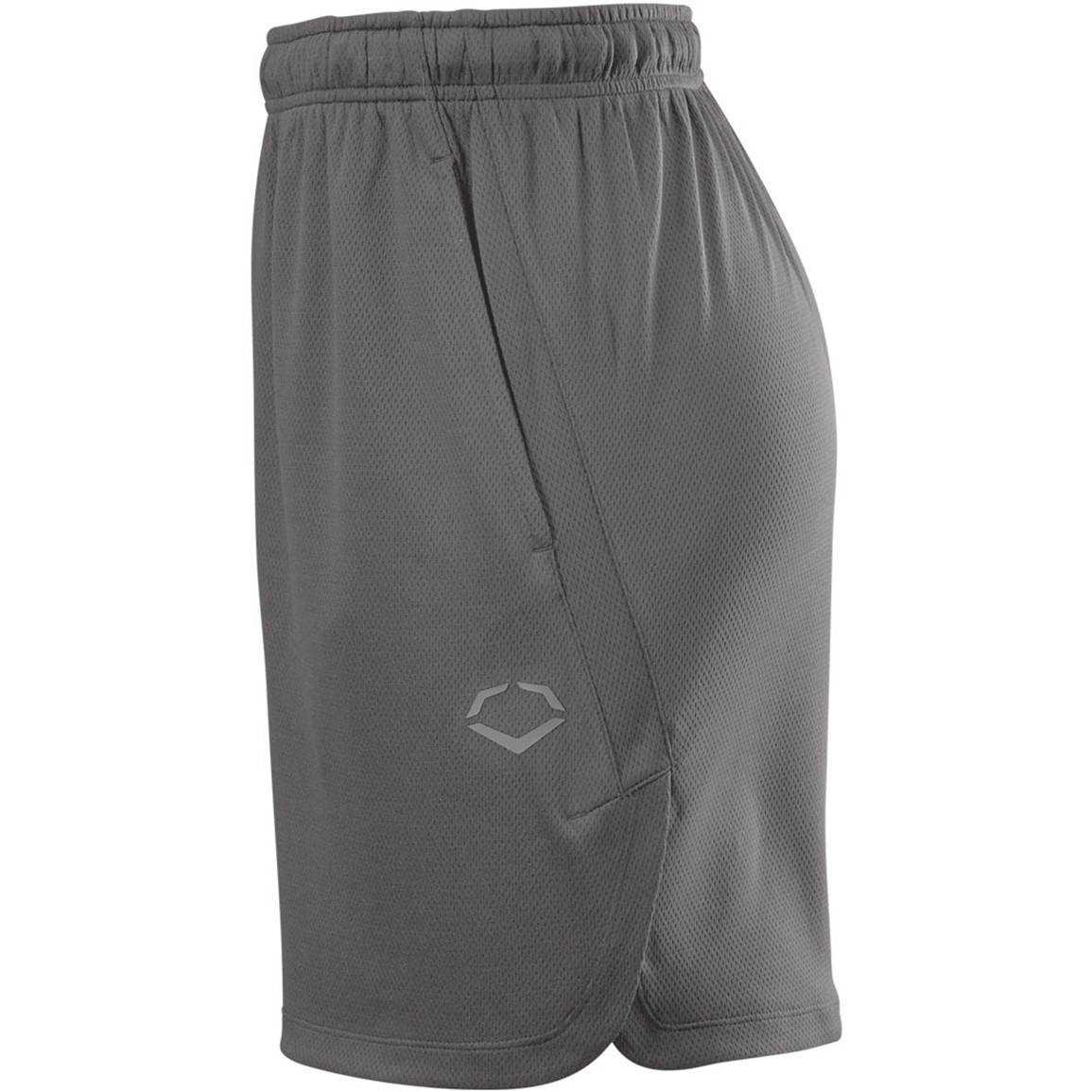 EvoShield Youth Pro Team Training Short 2.0 | Grey | Size: Youth Medium | Polyester