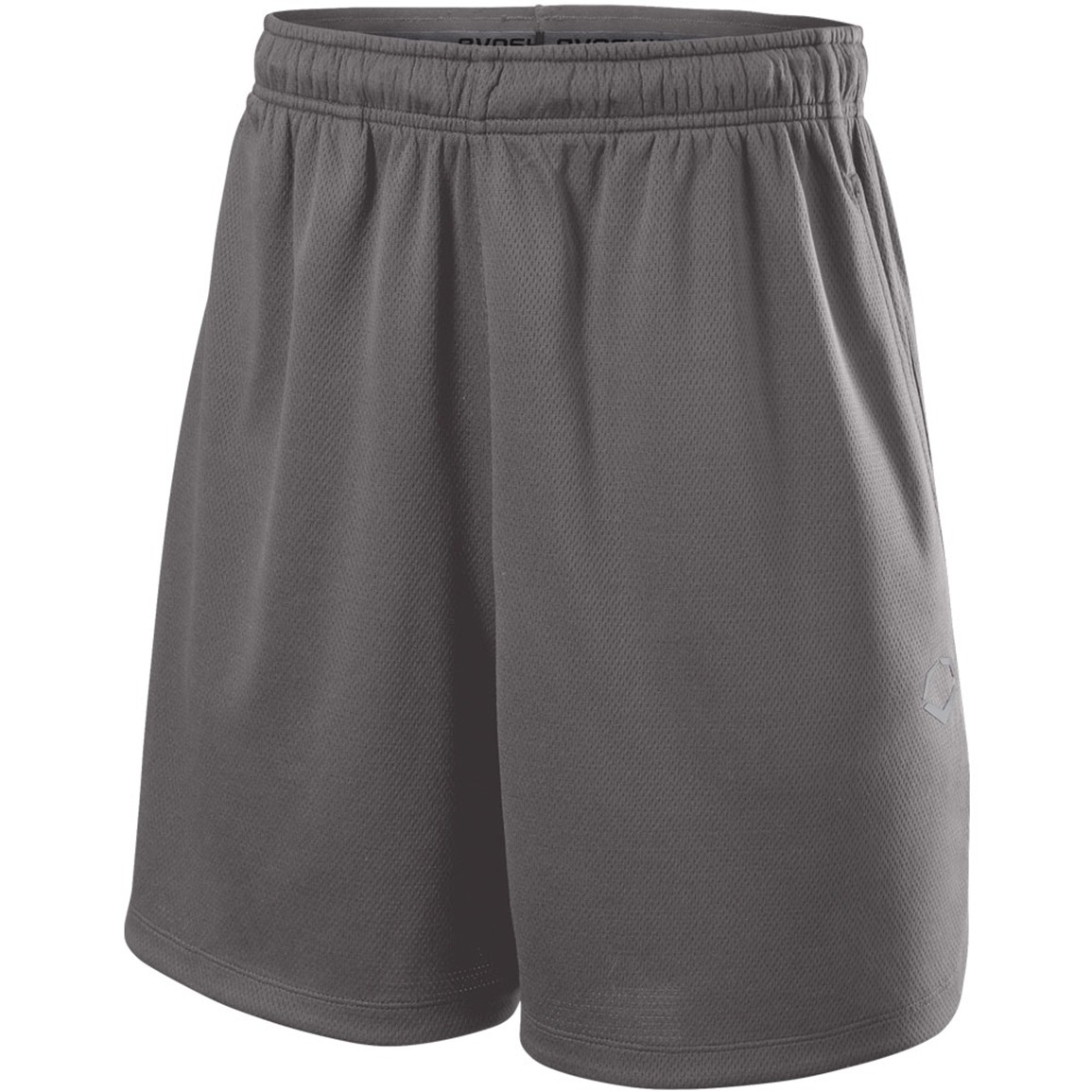 EvoShield Youth Pro Team Training Short 2.0 | Grey | Size: Youth Large | Polyester