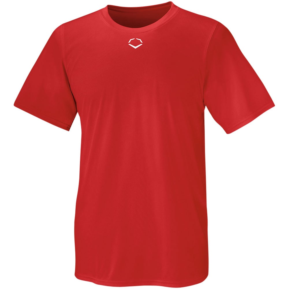 EvoShield Men's E306 Tech T-Shirt | Red | Size: Medium