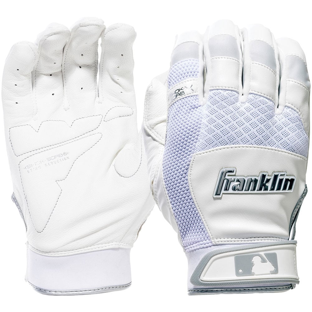Franklin Adult Shok-Sorb X Baseball Batting Glove