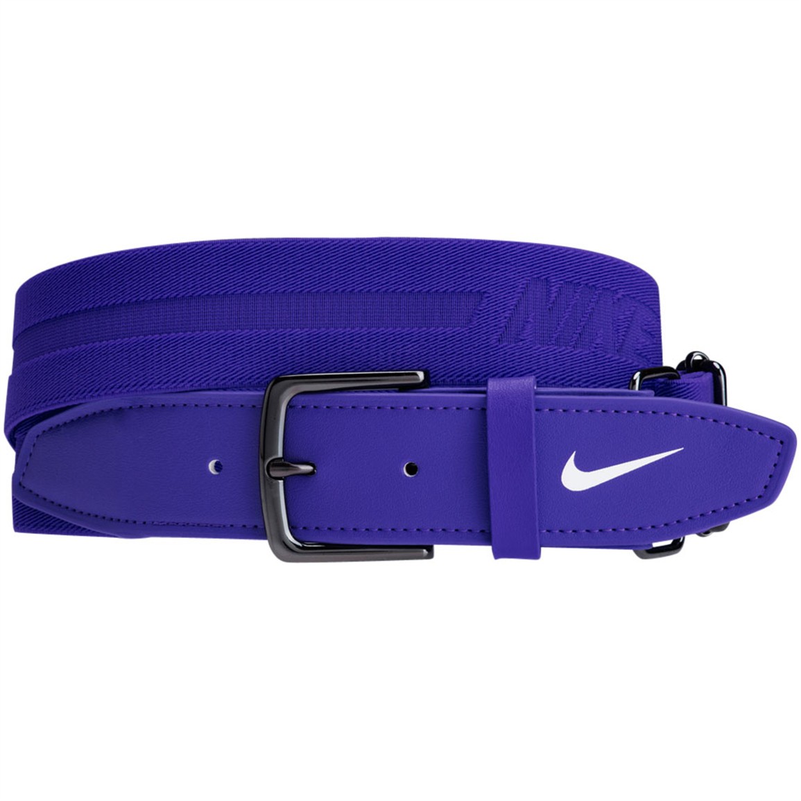 Nike Adult Adjustable Baseball/Softball Belt 3.0, Men's, Purple/White