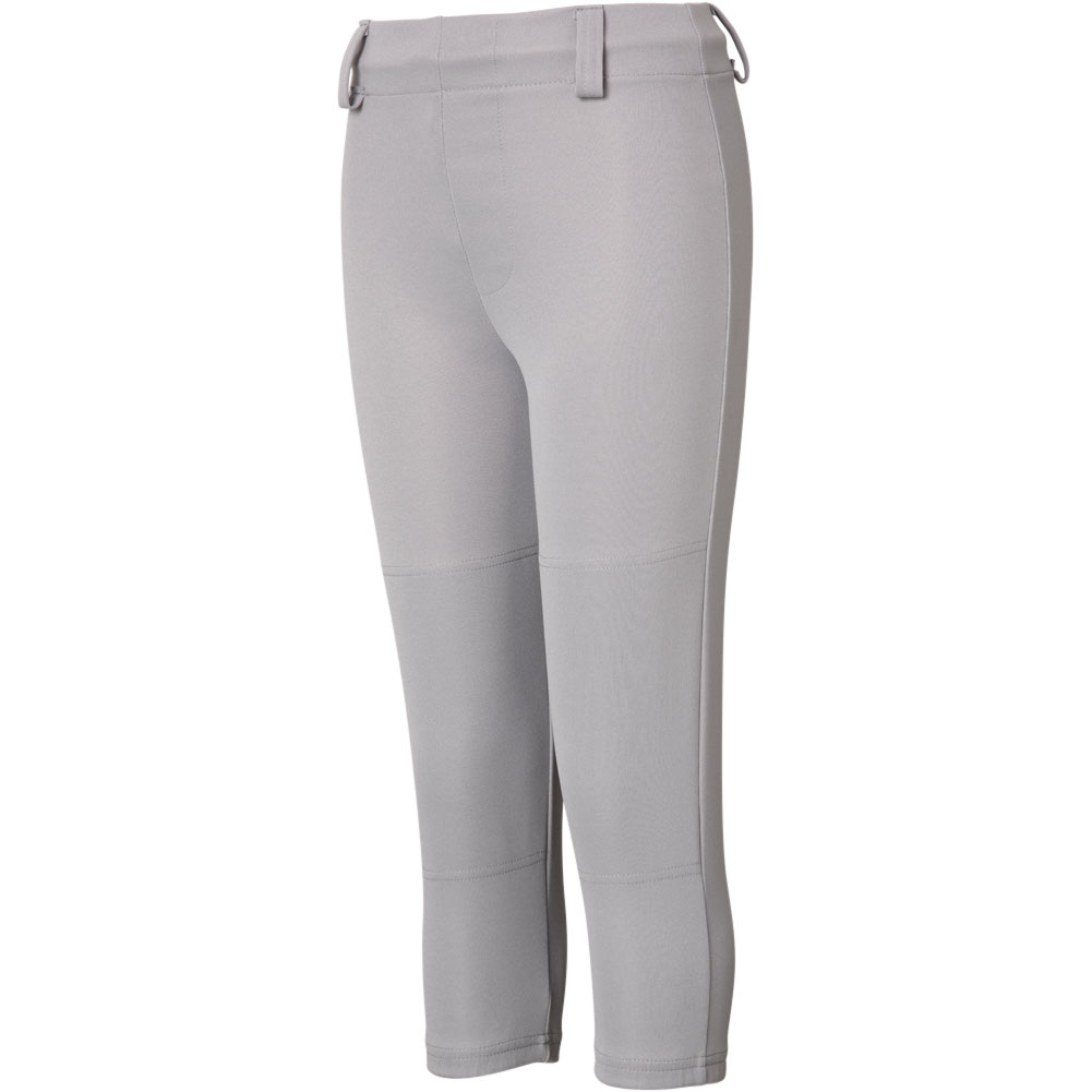 Easton Youth Pro+ Pull Up Baseball/Softball Pants, Large, Grey
