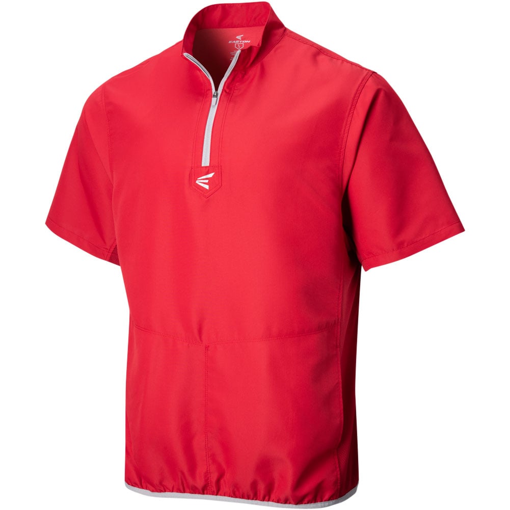 Easton Adult Alpha Short Sleeve Cage Jacket | Baseball Jacket