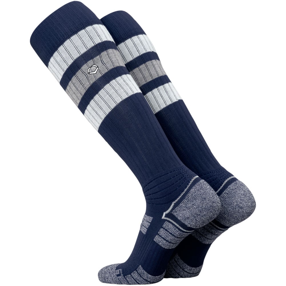 Evoshield Adult PRO-SRZ Striped Baseball and Softball Game Socks
