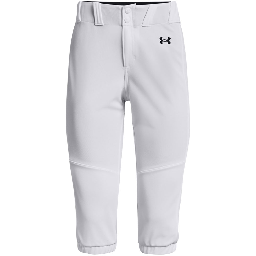 Under Armour Women's Utility Softball Pants, Medium, White