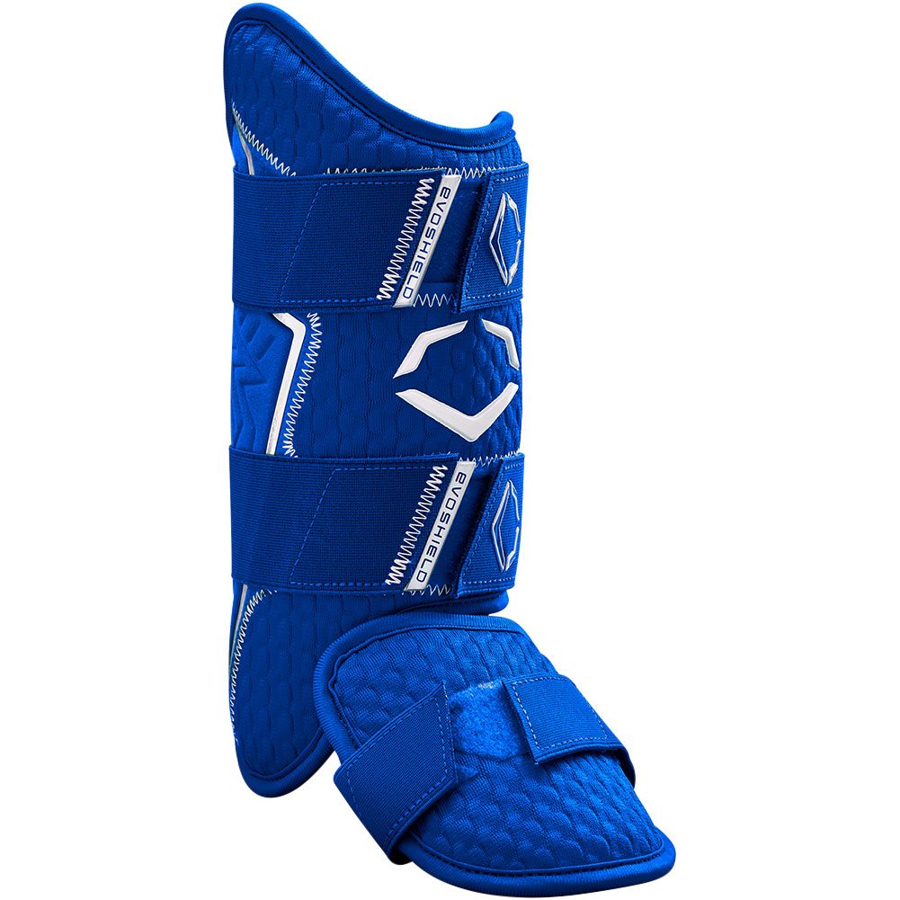 EvoShield Pro-SRZ 2.0 Batter's Leg Guard, Left-Handed Batter, Royal