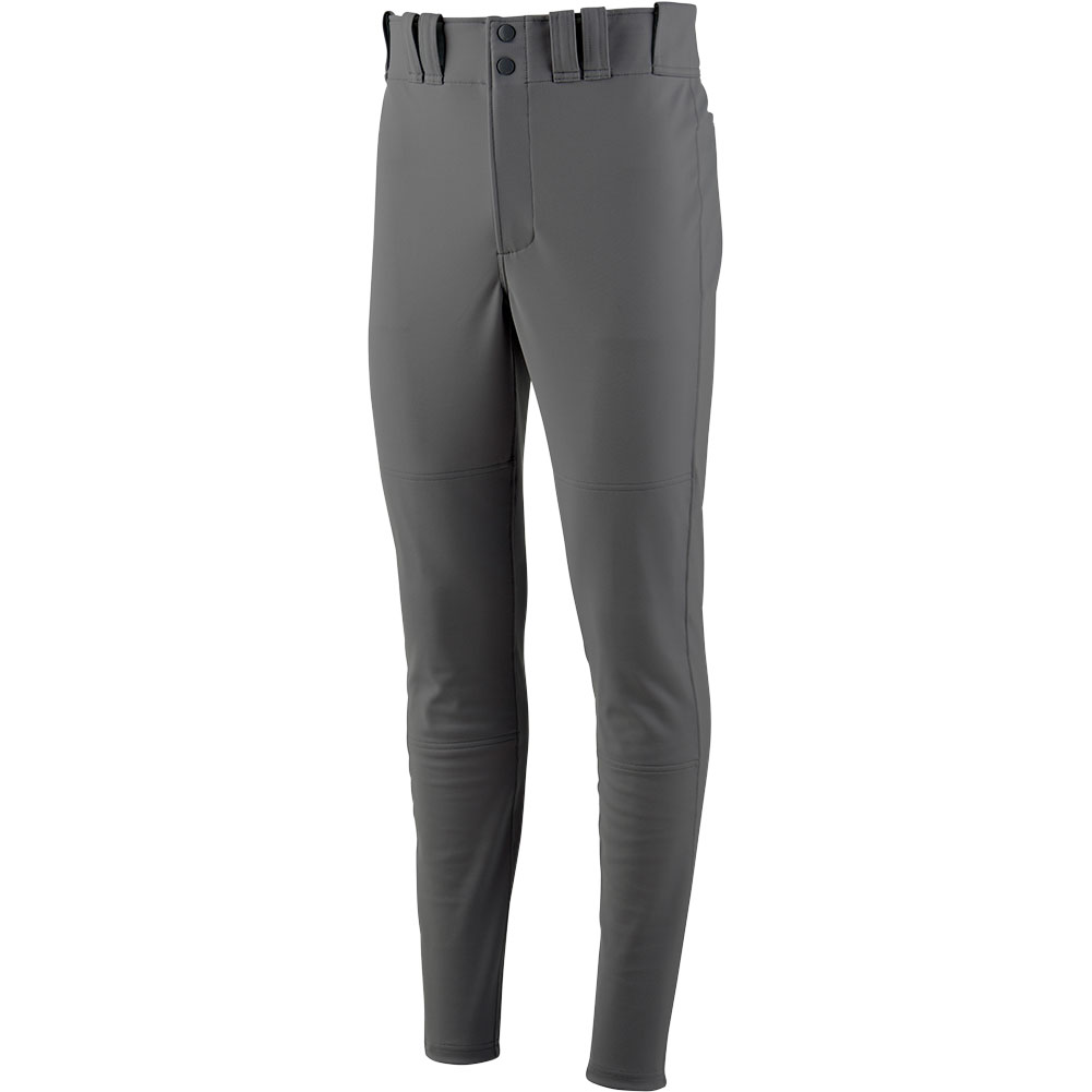Mizuno Men's Premier Pro Tapered Baseball Pants, Medium, Charcoal