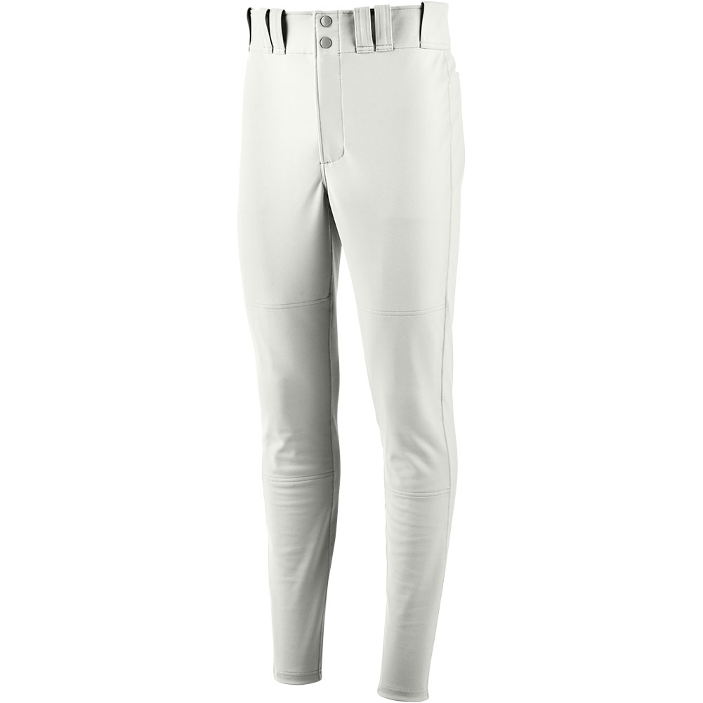 Mizuno Men's Premier Pro Tapered Baseball Pants, XS, White