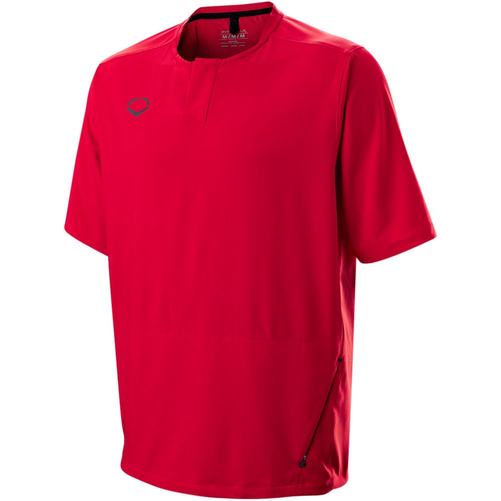 Evoshield Men's Impak Short Sleeve BP Baseball Training Jacket
