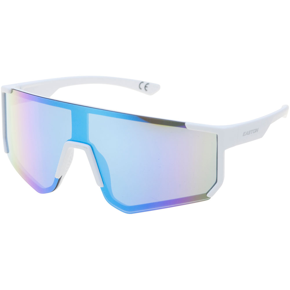 Easton Women's Hype Sunglasses, Rubberized White/Teal