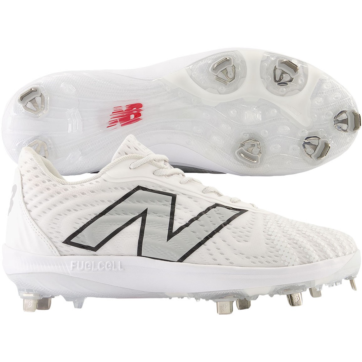 New Balance Men's FuelCell 4040 v7 Metal White/Grey - White/Grey