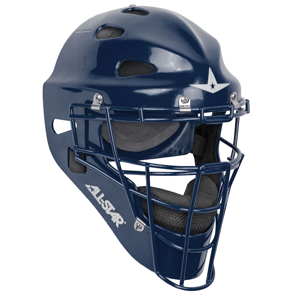 Prime Catcher Masque De Receveur (catcher) All-Star MVP2200 - Baseball/ Softball - Taille Ajustable Adulte - Bleu - Occasion Fallschirmjager Helmet