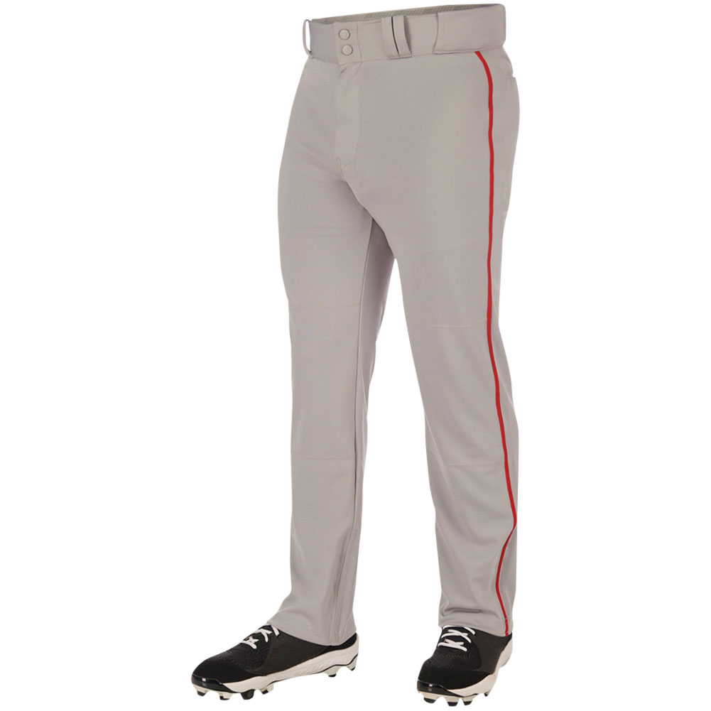 Pantalon De Baseball Champro – Jeune Garçon, Taille L, Gris Uni, Culotte Triple Couronne, Neuf