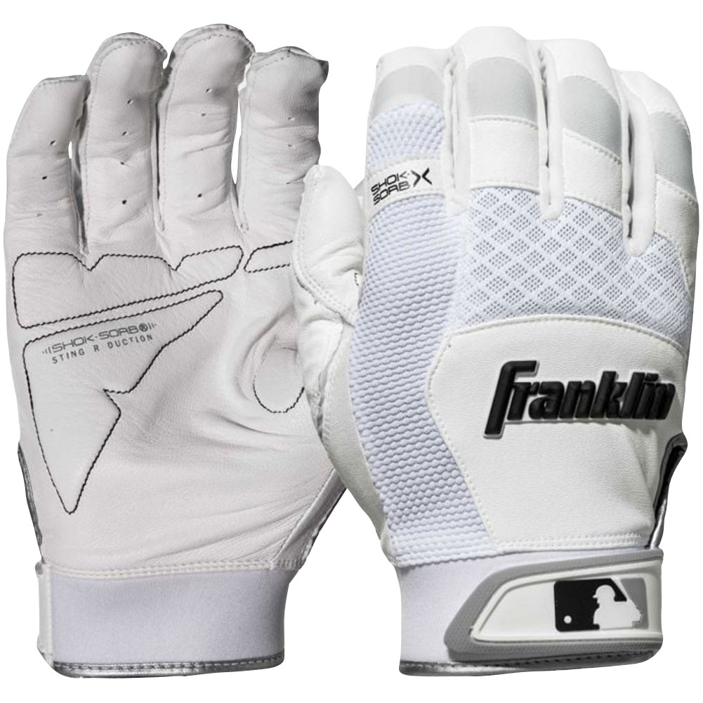 Franklin Youth MLB Shock-Sorb X Batting Gloves