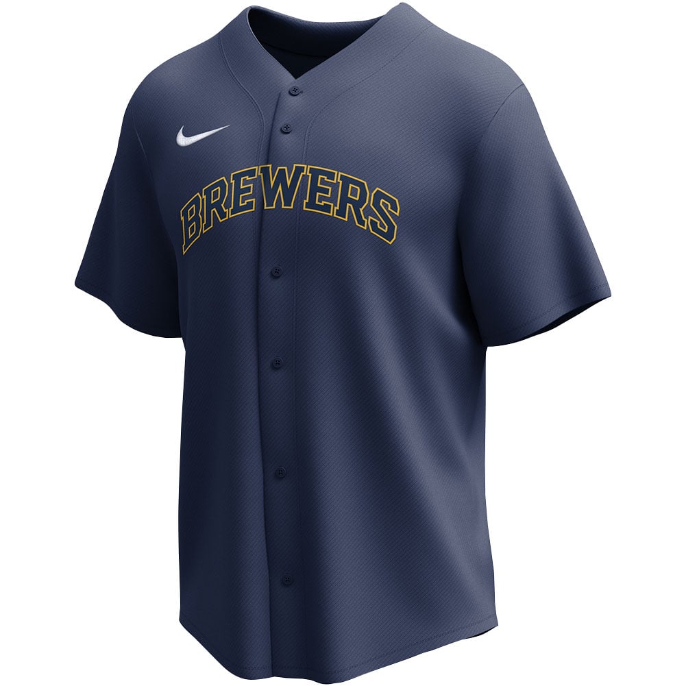 NIKE Men's MLB Full Button Baseball Jersey