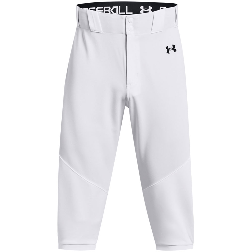 Under Armour Men's Utility Knicker Baseball Pants, Medium, White