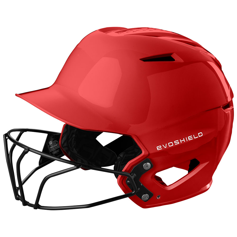 EvoShield Women's XVT 2.0 Glossy Batting Helmet with Facemask | Size: Large - XL