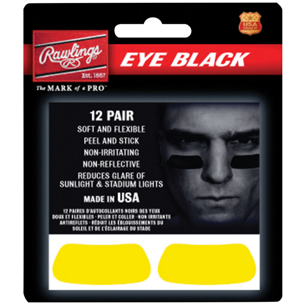 Rawlings Eye Black Stickers - 12 Pack