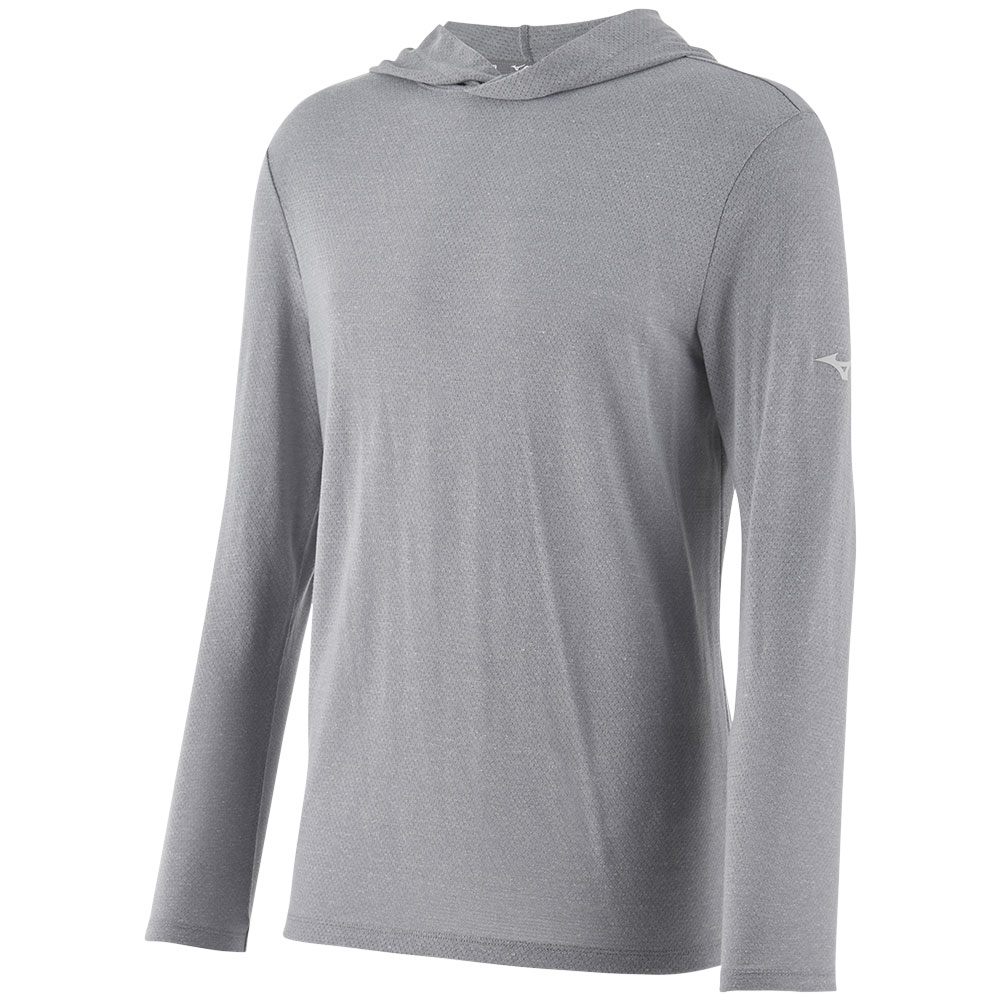 Mizuno Men's Infinity Training Hoodie, Small, Quiet Shade