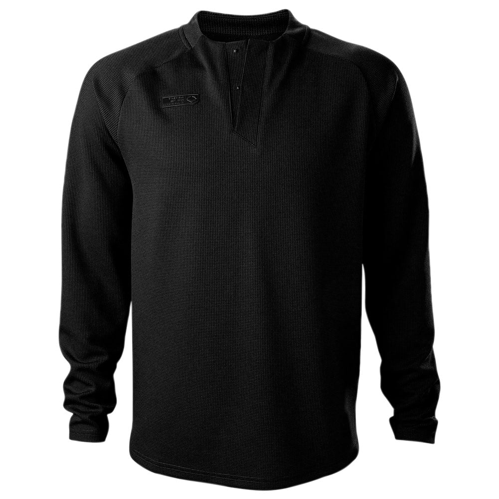 Evoshield Men's 6-4-3 Baseball Henley Sweatshirt | Play Baseball